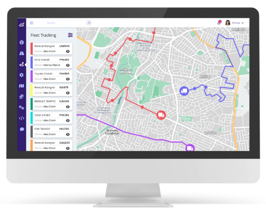 Fleet Tracking Screen